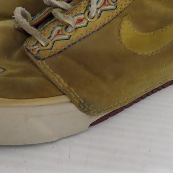 Womens RARE Nike Air Sabaku Japan Moc Toe High Top tribal fold over Sneaker sz 9 - Picture 2 of 14